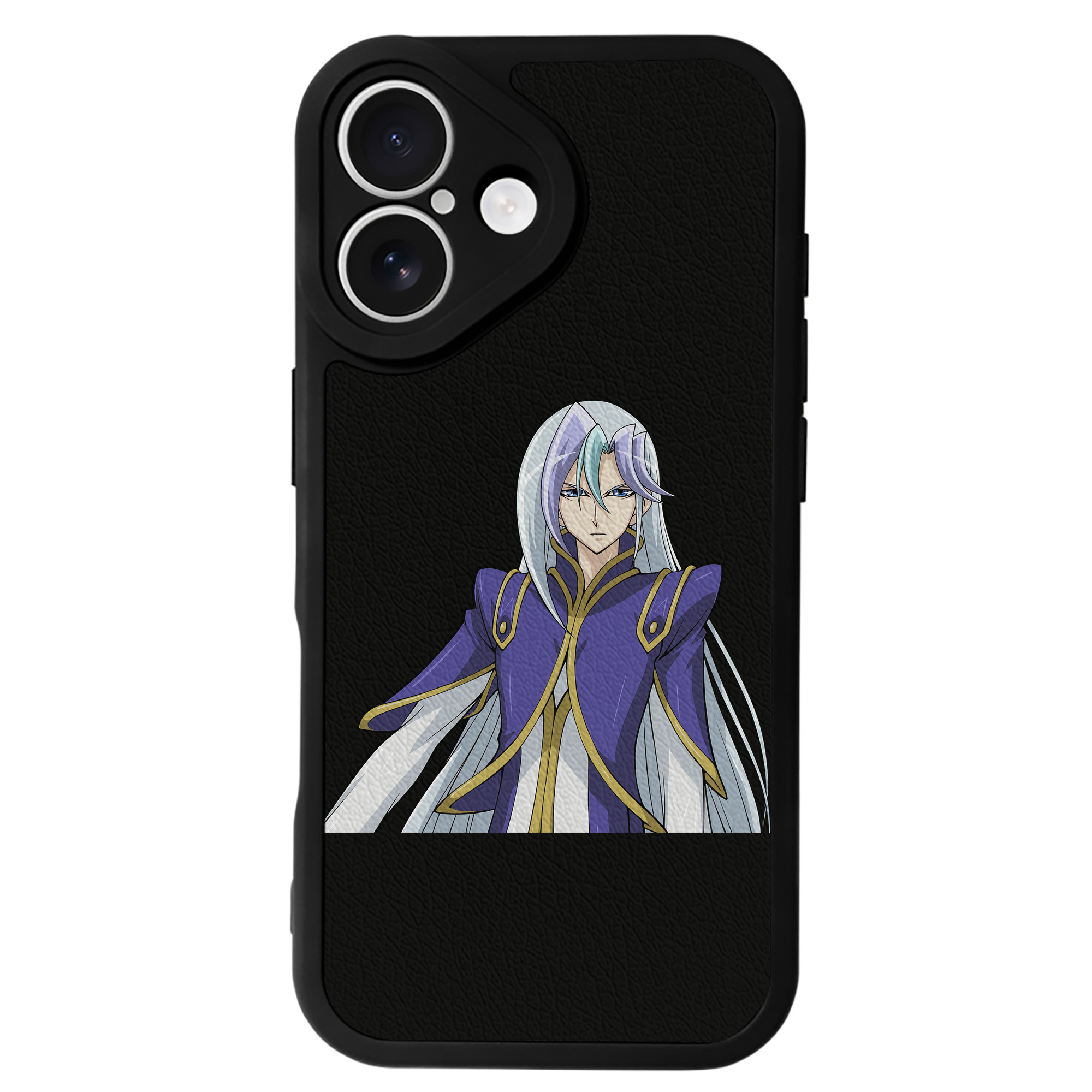 （画像用） 遊☆戯☆王 Yu-Gi-Oh! 【iPhone 16シリーズ対応】シリコンスマホケース（レザー調） 材質：シリコン